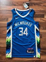 Nike NBA Milwaukee Bucks Triot / 34 Antetokounmpo / Gr M / NEU Sachsen-Anhalt - Magdeburg Vorschau
