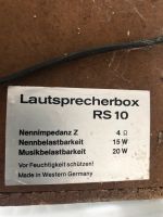 Lautsprecher box Sr10 München - Milbertshofen - Am Hart Vorschau