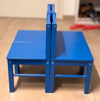 4 blaue Kinderstühle Kritter von Ikea Buchholz-Kleefeld - Hannover Groß Buchholz Vorschau