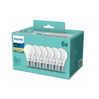 A77 6x Philips LED Birne E27 8W warmweiss wie 60W Glühlampe 806Lm Hamburg-Mitte - Hamburg Billstedt   Vorschau