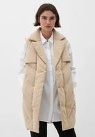 Neuwertig S.Oliver Black Label Steppweste beige Gr. 36 Sachsen - Annaberg-Buchholz Vorschau