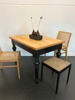 Antiker Tisch um 1910 shabby schwarz vintage industrial 110*77 Hamburg - Altona Vorschau