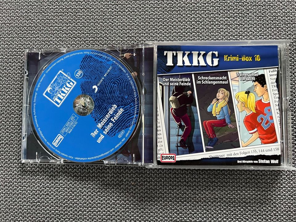 Hörspiel, CD, TKKG, Krimi Box 10 in Bad Hönningen