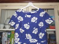 Boden Kleid blau weiß Blumen Polkadots UK 16 R 42 inkl. Versand Hamburg - Altona Vorschau