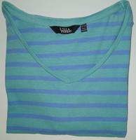 Damen T-Shirt Ulla Popken türkis-blau gestreift Gr. 50/52 Niedersachsen - Osterode am Harz Vorschau