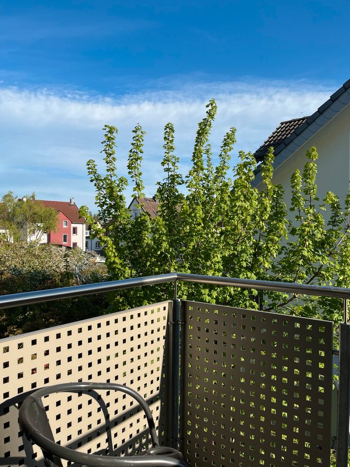 Schönes 1-Zimmer App. m. Balkon, komplett möbliert, Neubau, 1 Per in Dieburg