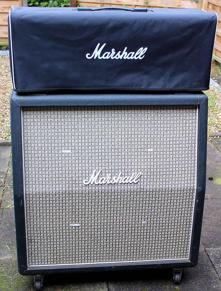 Marshall JVM410H Gitarren Topteil mit Marshall 1960AX 4x12“ Box in Hamburg