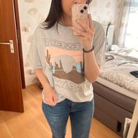 Damen T-Shirt Größe S Emery Rose Print Shirt Bayern - Augsburg Vorschau
