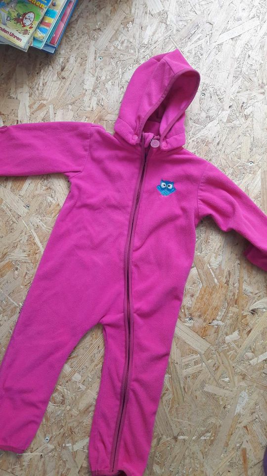 Fleece Anzug Overall TCM Tchibo Eule in Delmenhorst