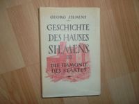 Geschichte des Hauses Siemens III von Georg Siemens! Baden-Württemberg - Stutensee Vorschau