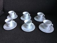 6 Espresso Tassen mit Untertassen München - Trudering-Riem Vorschau