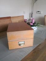 DDR alter Karteikartenkiste Karteikartenkasten Karteikastenbox Sachsen-Anhalt - Genthin Vorschau