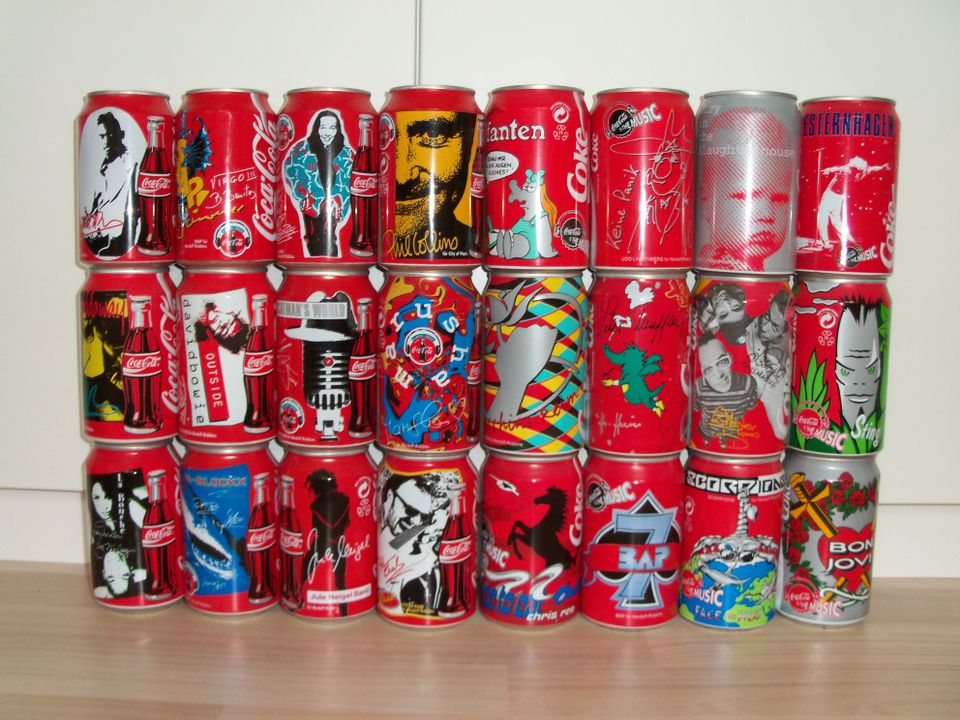 Cola  Fanta Sprite Dosen Sammlung in Dormagen