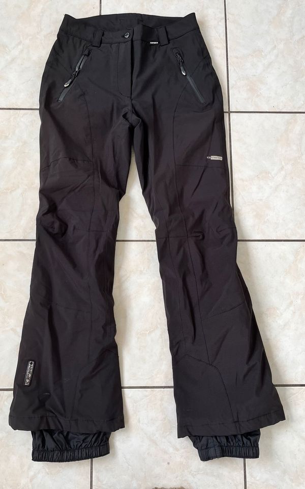 Icepeak Damenskihose schwarz Gr 36 in Mönchengladbach