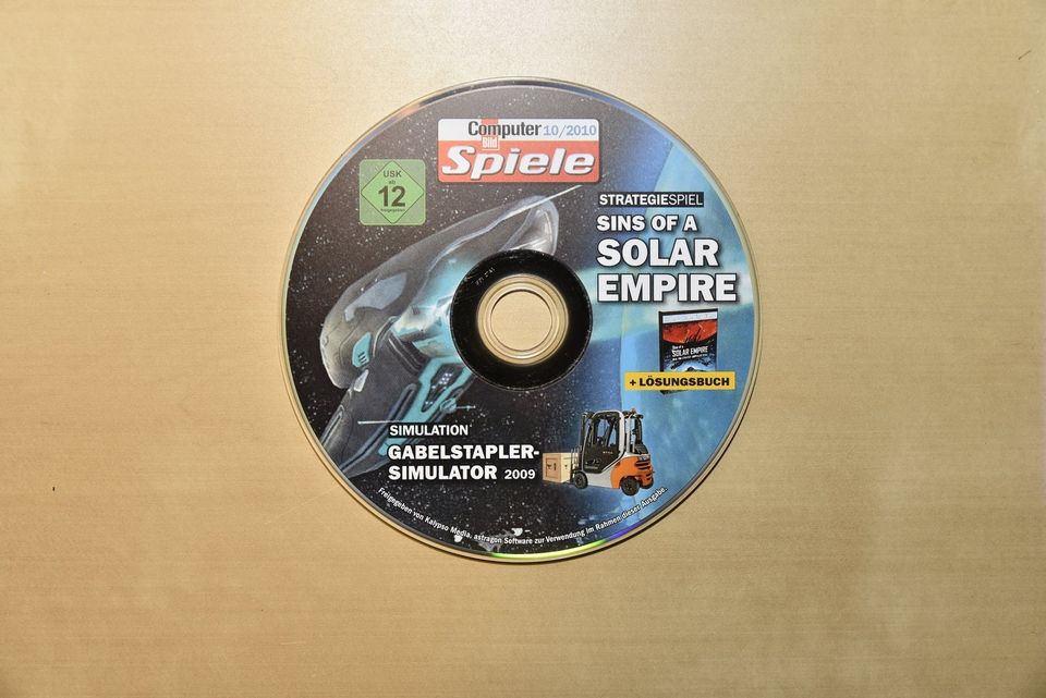 Computer Bild Spiele (CBS) DVDs 2010 in Überherrn