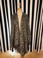 BETTY BARCLAY Cape Poncho Leo neu Fransen Bayern - Bad Abbach Vorschau