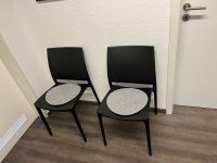 3 x Stuhl, schwarz, outdoor, robust, stapelbar Baden-Württemberg - Freiburg im Breisgau Vorschau