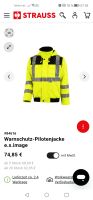 Warnschutz-Pilotenjacke e.s.image S Neu Engelbert Strauß! Sachsen-Anhalt - Rätzlingen bei Haldensleben Vorschau