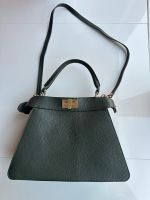 Handtasche Handbag  Italy Stil Fendi grün gold Leder Berlin - Charlottenburg Vorschau