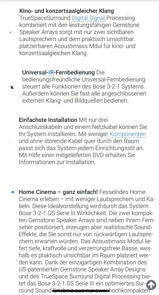 Bose / Digital Audio Heimkino / optical Audio HDMI mit Festplatte in Greifswald