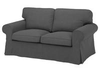 2er Sofa IKEA EKTORP – dunkelgrau – gepflegt & gemütlich Düsseldorf - Stadtmitte Vorschau
