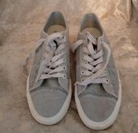 graublaue Canvas Schuhe Schleswig-Holstein - Hamdorf Vorschau