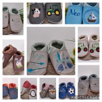 Individuelle Lederpuschen, Leder Puschen, Krabbelschuhe ab 23€ Niedersachsen - Hechthausen Vorschau