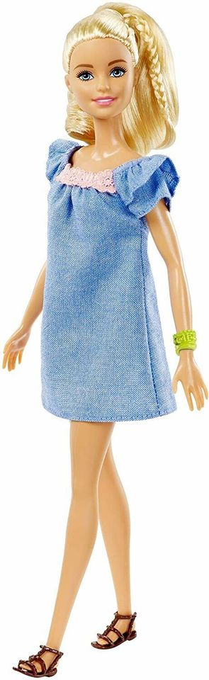 Barbie Puppe Modepuppe Fashionistas FRY79 im blauen Kleid -NEU- in Dresden