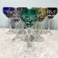 7er Set Weingläser Bleikristall Weinglas Kristallglas vintage alt Nürnberg (Mittelfr) - Mitte Vorschau