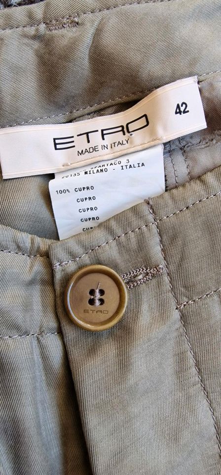 Original Etro Cargo Hose, khaki, Gr I  42 in Meerbusch