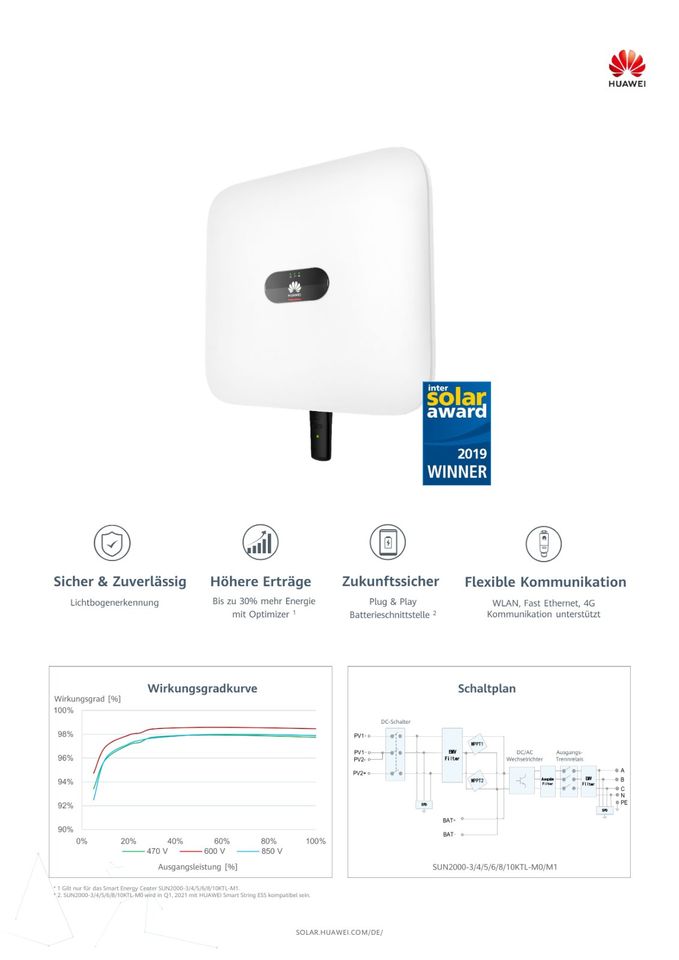 10kW PV-Komplettpaket inkl. Speicher Photovoltaik Set Solar in Emstek