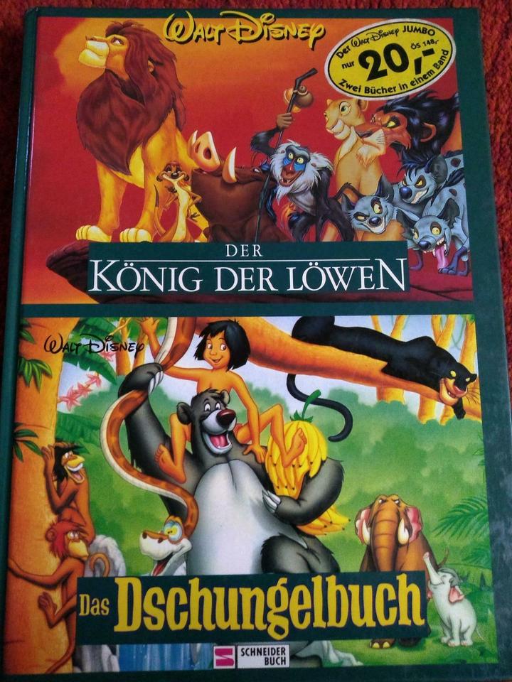 Disney der König der Löwen, Dschungelbuch, Schneider Sammelband in Weißenburg in Bayern