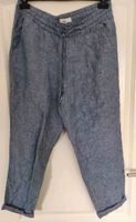 Schöne Baumwolle Hose Leinen Look H&M Gr 44 Niedersachsen - Schladen Vorschau