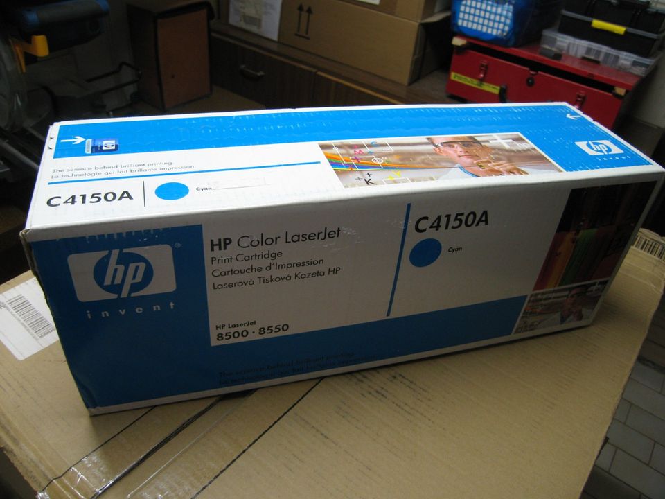 HP Laserjet 8500-8550 Original Toner C4149A,C4150A,C4151A,C4152A in Pocking