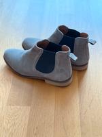 Wunderschöne Apple of Eden Chelsea Ankle Boots 37 grau/blau Hessen - Bad Vilbel Vorschau