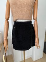 Rock Minirock Cordrock Größe M schwarz Onyx Jeans Baden-Württemberg - Forst Vorschau