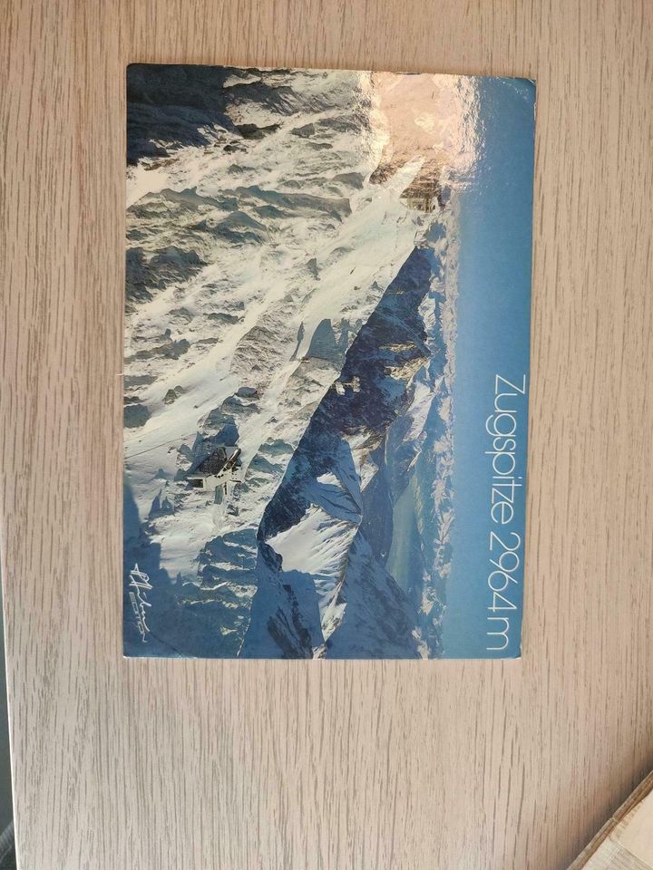 2alte Postkarten Zugspitze in Viersen