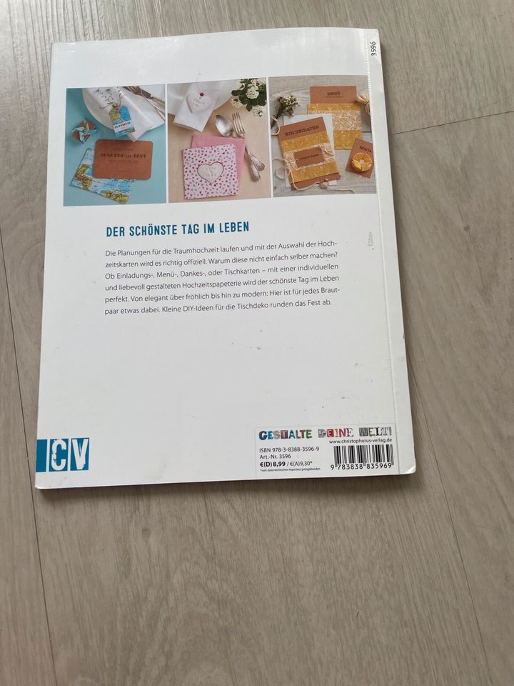 Bastelbuch hochzeitskarten und kl. Deko-Ideen in Berlin