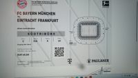 4 x E-Tickets Bayern München Frankfurt Eintracht, 27.04.2024 Baden-Württemberg - Konstanz Vorschau