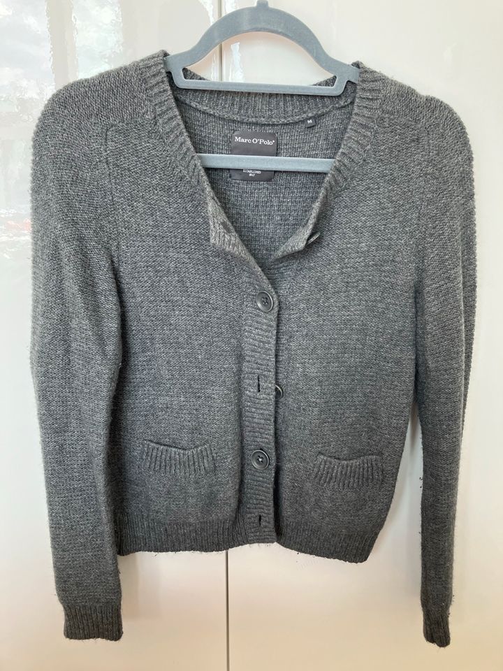 Strickjacke Marc O´Polo Damen M/S grau in Leverkusen