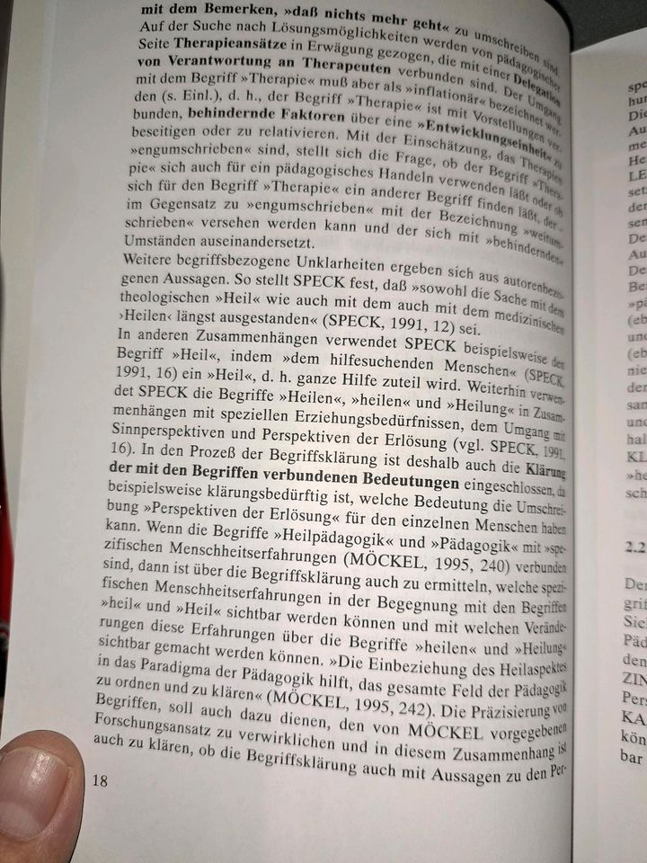 Heilen und Heilung im Spiegel einer heilenden Pädagogik Wilkens in Berlin