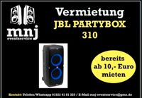 ◉◉ JBL PARTYBOX 310 MIETEN Bluetooth Box leihen Karaoke Party Niedersachsen - Oldenburg Vorschau