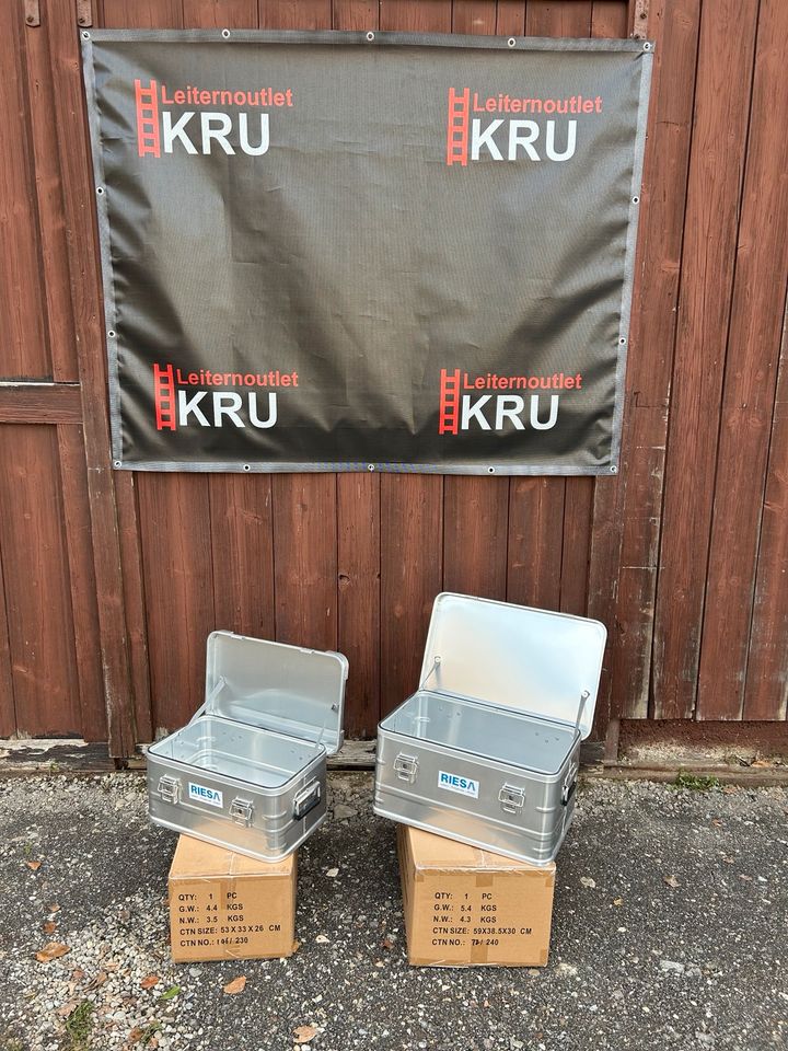 MUNK Alu-Kiste/Box 30/50 Liter *Neuware* in Krumbach Schwaben