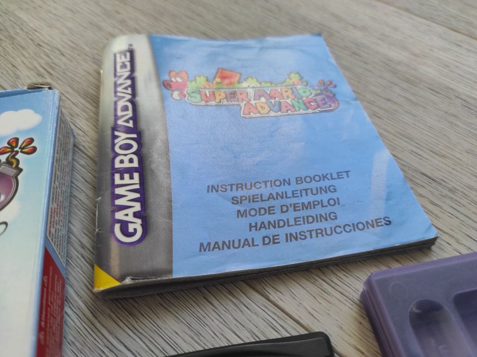 Nintendo Gameboy Advance Super Mario Advance Spiel, OVP, Case in Freising