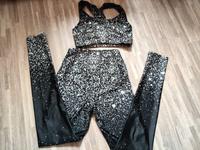 Pineapple clothing Set Tight + Bustier,S, schwarz weiss Brandenburg - Leegebruch Vorschau