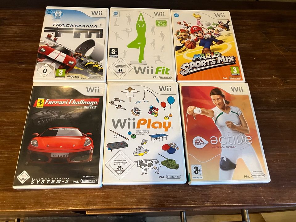 Nintendo Wii + Zubehör + Spiele in Bramsche