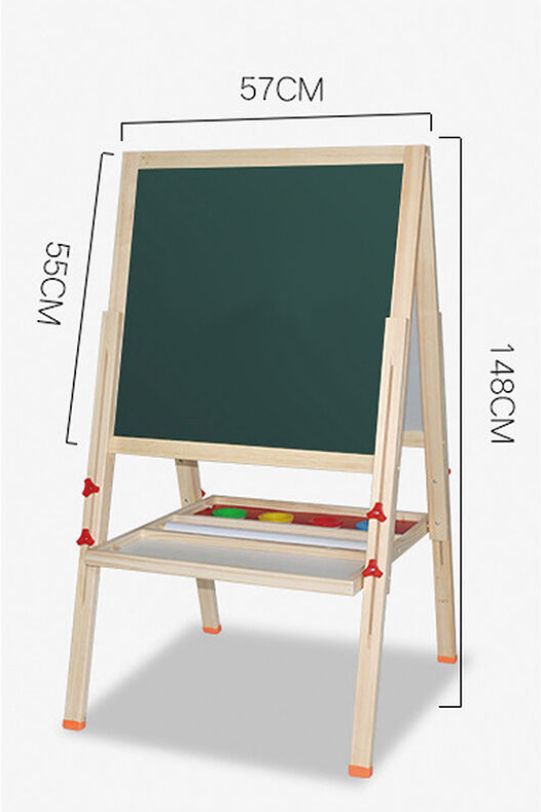 2 in1 Kreidetafel Doppelseitig Höhenverstellbar 80cm-148cm in Berlin