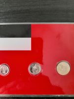 Kleiner Kursmünzensatz Georgien 1993, 24 Karat vergoldet/ Blister Thüringen - Treffurt Vorschau
