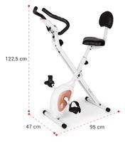 AZURA Air Heimtrainer Hometrainer X-Bike faltbar rose - nagelneu Brandenburg - Birkenwerder Vorschau