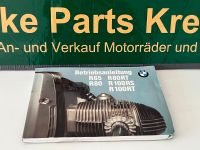 BMW R65 R80, 80RT, R100 RS, RT orig. Betriebsanleitung '95 Nordrhein-Westfalen - Krefeld Vorschau